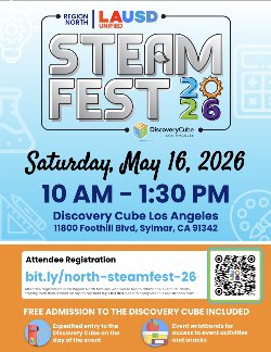 STEAM Fest Flyer  - English